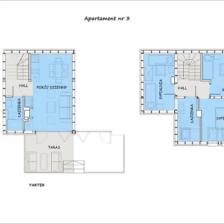 Apartmán Liliowa 12 Dębki